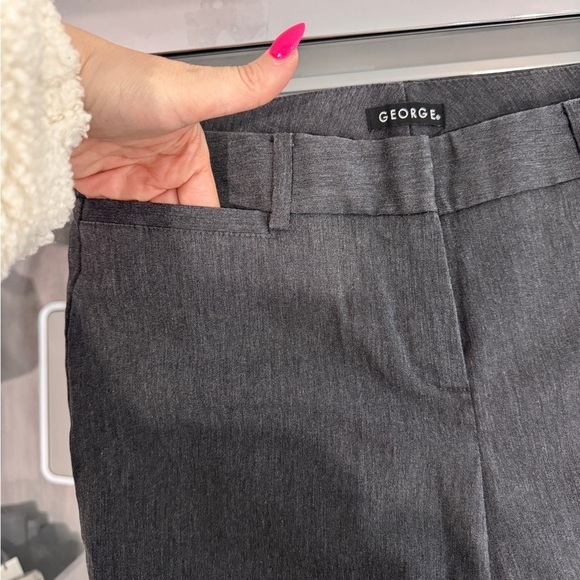 George Heather Gray Women’s Career Business Trousers (sz 4) - Picture 2 of 9